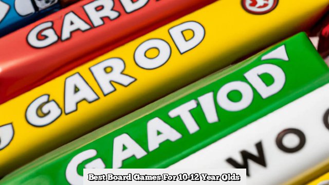 Best Board Games For 10-12 Year Olds