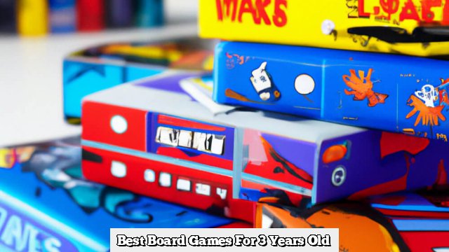 Best Board Games For 3 Years Old