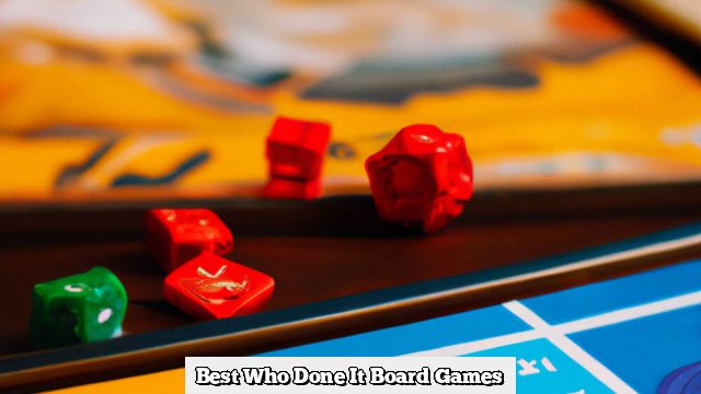 Best Who Done It Board Games