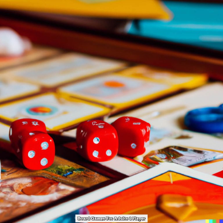 Board Games For Adults 1 Player