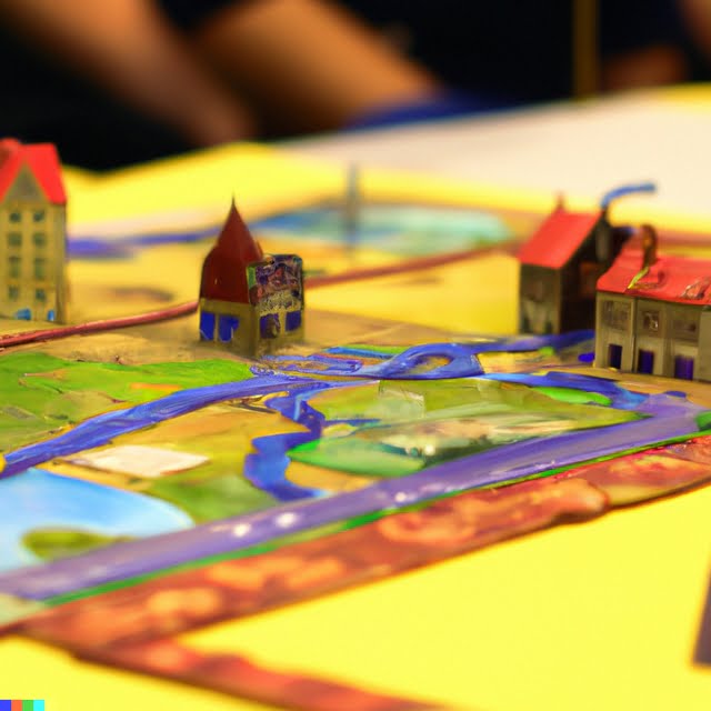 Carcassonne The City Board Game
