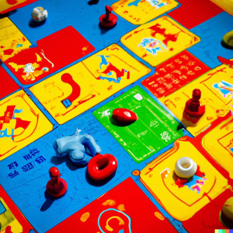 Strategy war board game counters depicting military units in tactical combat scenarios