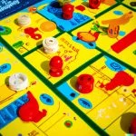 Strategic duel gameplay with animated cover for 2 players in PvP board game
