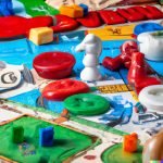 Parker Brothers Classic Monopoly board game featuring iconic properties, hotels, and the beloved Mr. Monopoly mascot