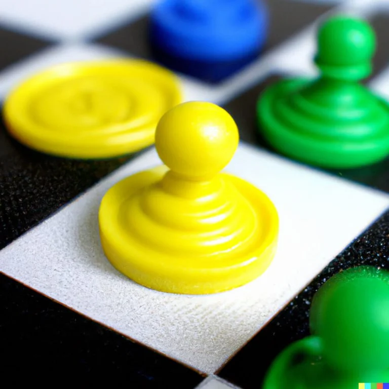 Popular classic board game - A group of friends enjoying a game of Monopoly around a table