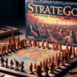 Vintage 1999 Stratego Milton Bradley board game - classic battlefield strategy fun for all ages