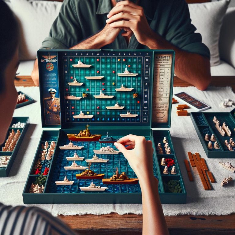Battleship Classic Board Game Strategy Game 1 Experience epic battles with BATTLESHIP CLASSIC BOARD GAME STRATEGY GAME - sink your opponent's fleet strategically