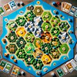 Maximize resources, trade strategically, and expand settlements for victory in this board game