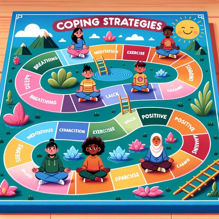 Coping Strategies Board Game 1 Fun & interactive tool for managing stress and emotions