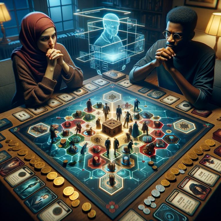 deceit, bluffing, alliances, and bluffing roles to win