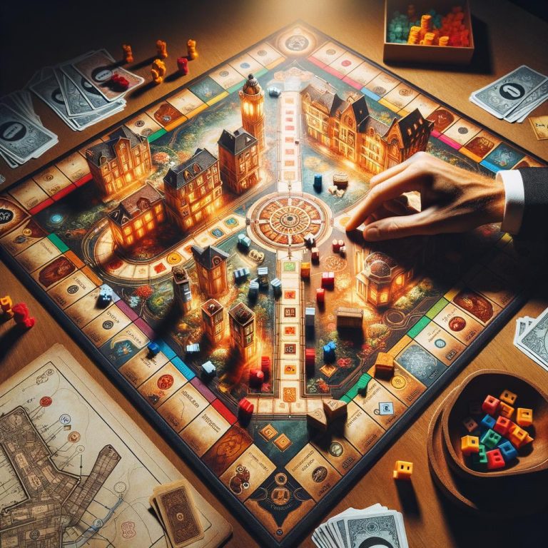 master hotel buyouts and upgrades to dominate the board. Fun and challenging game