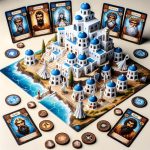 Santorini Strategy Based Board Game All God Cards powerful gameplay with all god cards for an intense challenge