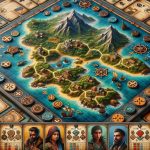 Treasure Island Board Game Strategy Navigate the island, hide treasures, outsmart opponents for victory