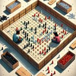 Twixt Strategy Board Game Plan, connect, and outmaneuver opponents for victory on the grid