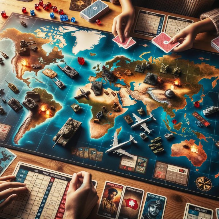 Master the battlefield in World in Flames Board Game Strategy, dominating opponents with superior tactical maneuvers