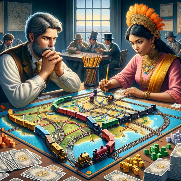 Empire Builder Board Game Strategy 1 Dominate territories strategically in Empire Builder board game for victory