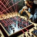 Khet Board Game Strategy Tactical laser reflections to outsmart opponents and capture the pharaoh