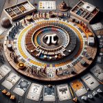 Compete strategically with Pi Board Game Strategy, a math-themed game perfect for number lovers