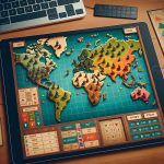 Interactive digital adaptation of Risk strategy board game, featuring online multiplayer and advanced AI opponents