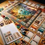 Strategic gameplay unfolds in Strategy Board Game RUKES - plan, conquer, and strategize for victory