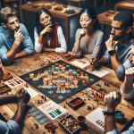 Engaging strategy board games perfect for large groups of players looking for competitive entertainment