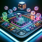 Yahtzee Neon Pop Board Game Strategy Game With Dice Vibrant neon pop board game strategy with dice - Yahtzee is fun for all ages